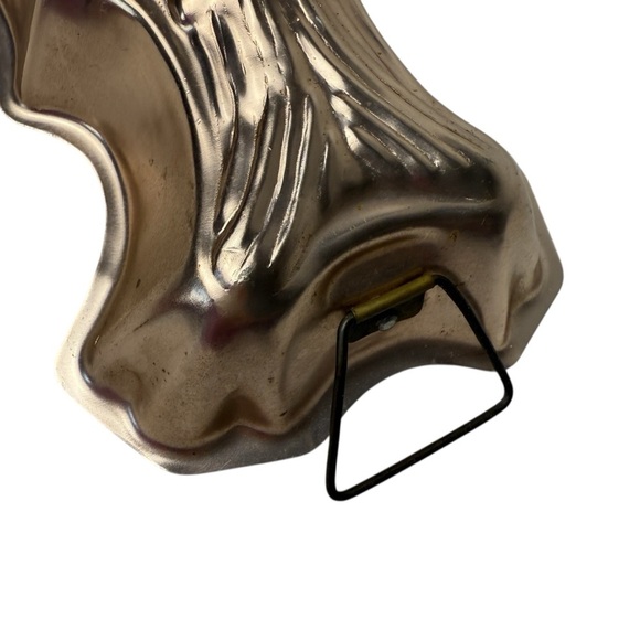 Fish Jello Mold Straight Cake Pan 13" Kitchen Wall Hang Decor Copper Tin VINTAGE - Picture 6 of 10